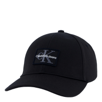 Mono Logo Patch Cap Beh-black