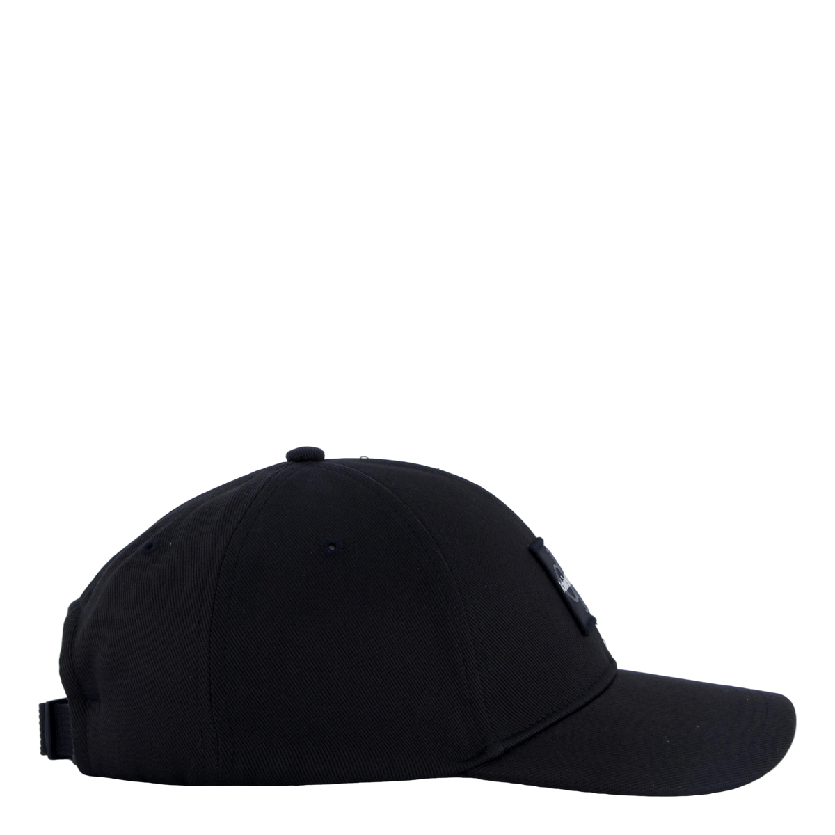 Mono Logo Patch Cap Beh-black