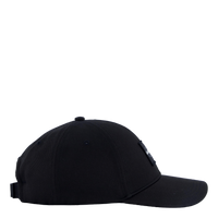 Mono Logo Patch Cap Beh-black