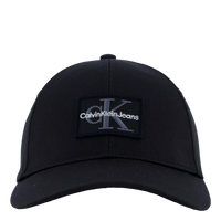 Mono Logo Patch Cap Beh-black