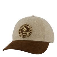 Melton Wool-auth Bball Oatmeal