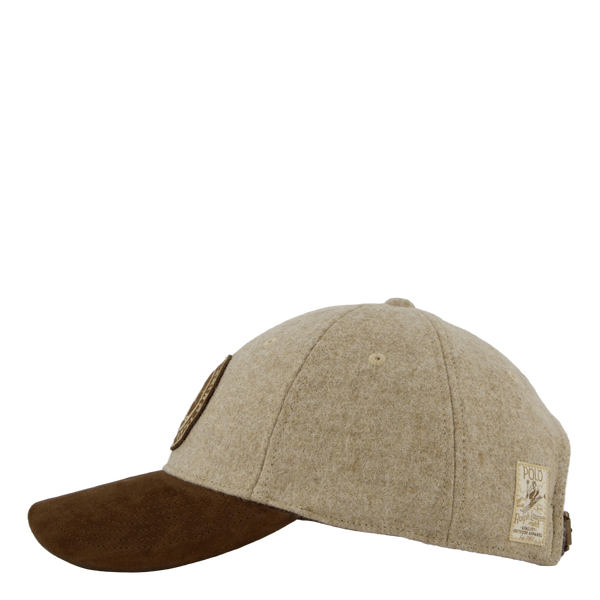 Melton Wool-auth Bball Oatmeal