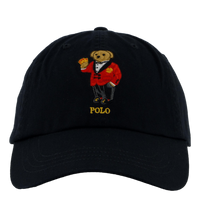 16/1 Twill-cap-hat Polo Black