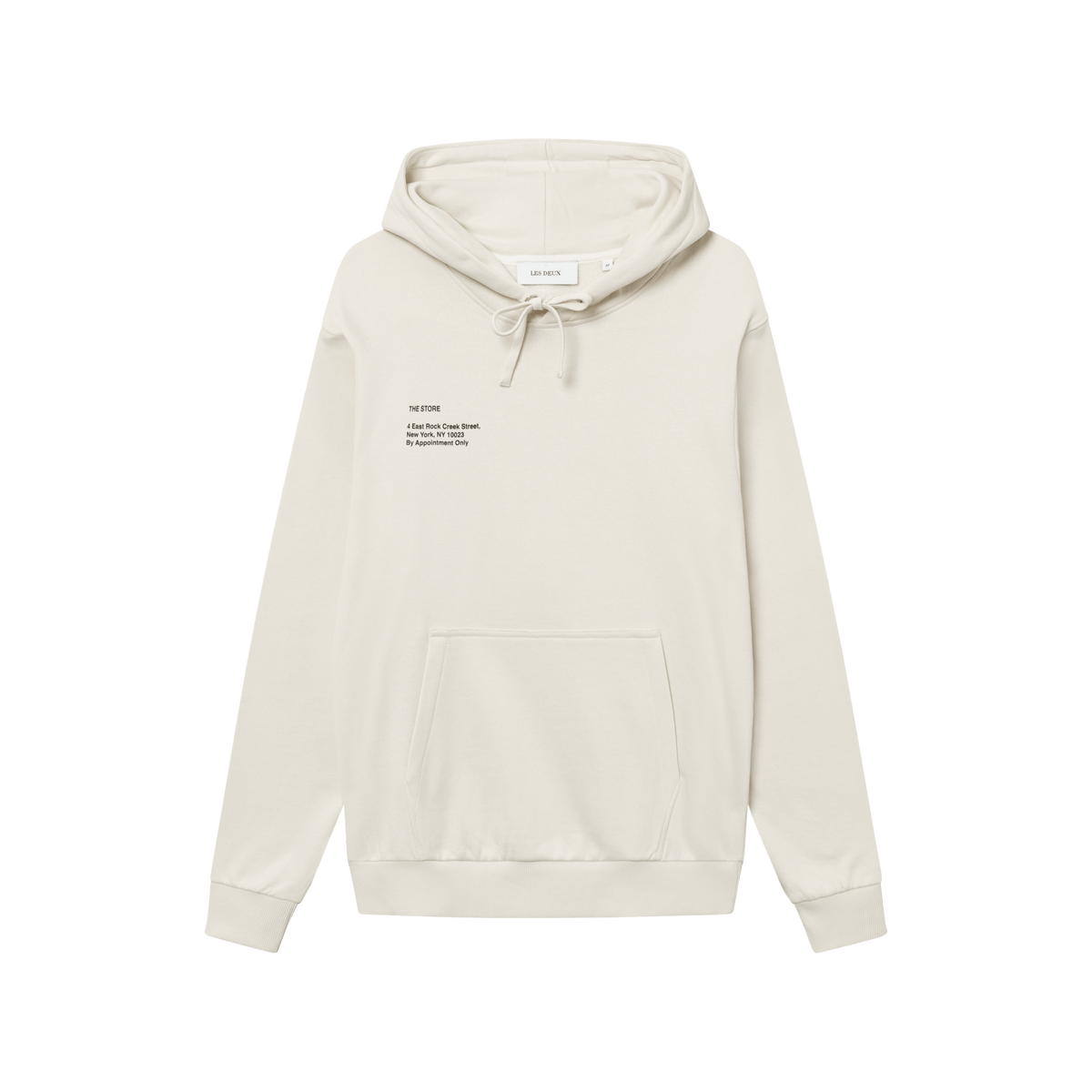 Neighborhood Hoodie Ivory/black