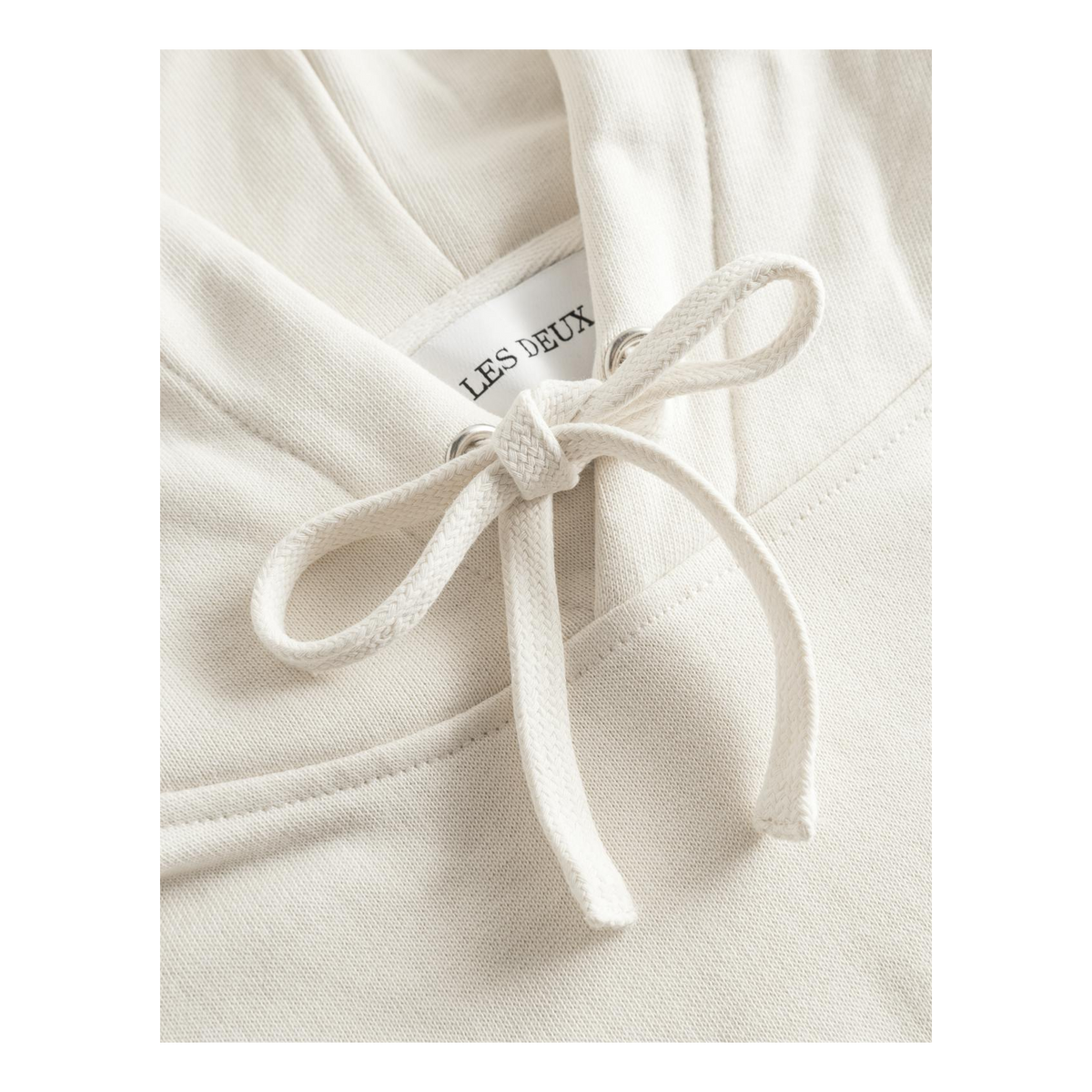 Neighborhood Hoodie Ivory/black