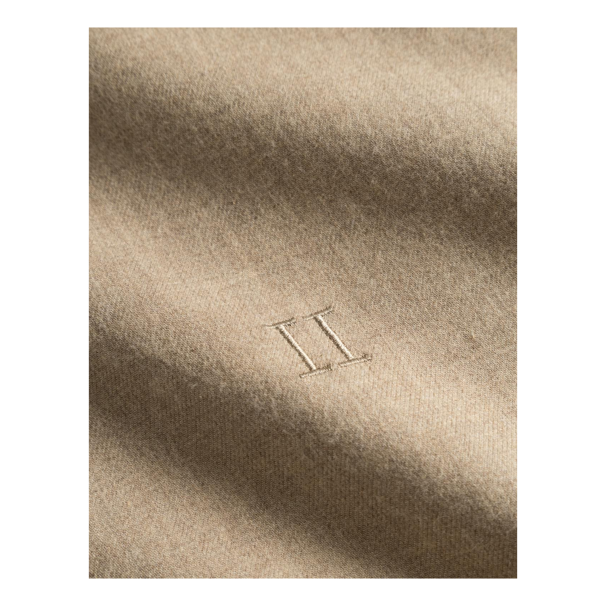 Desert Reg Shirt Dark Sand Melange