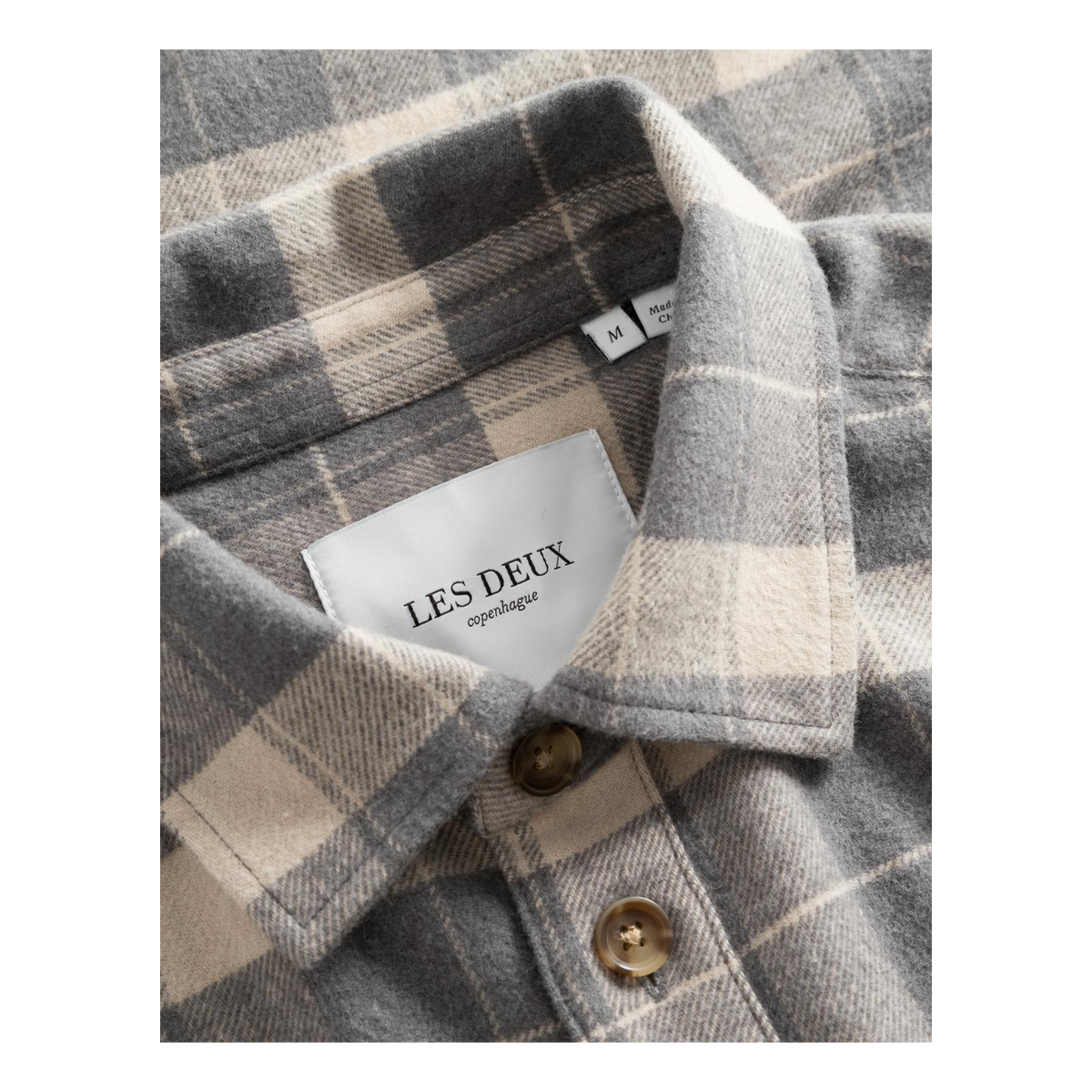 Lennon Flannel Check Shirt Excalibur/raven
