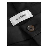 Como Reg Cotton Suit Pants Black