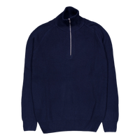 Knit Half Zip 49 Navy
