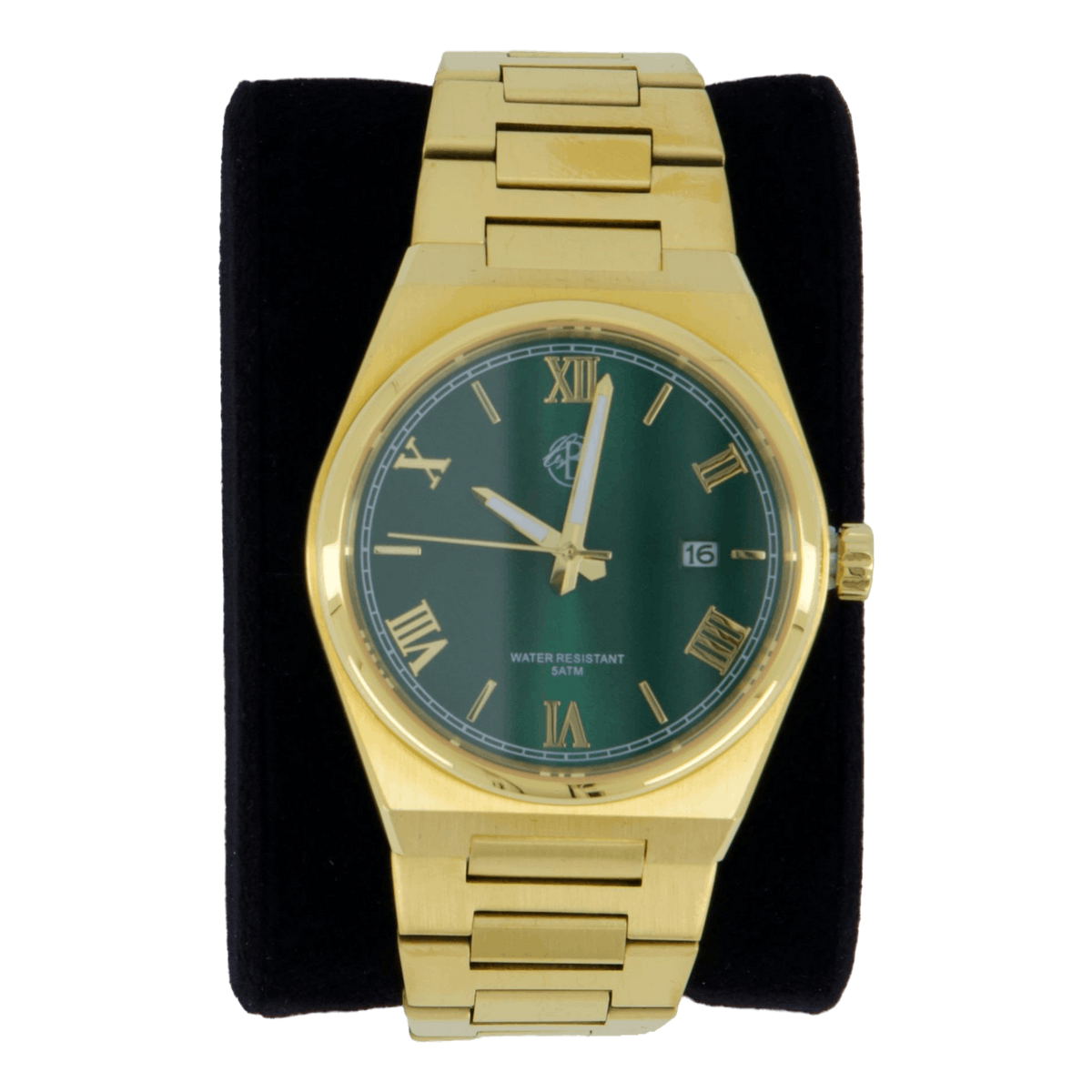 Elias Watch Green/fgold