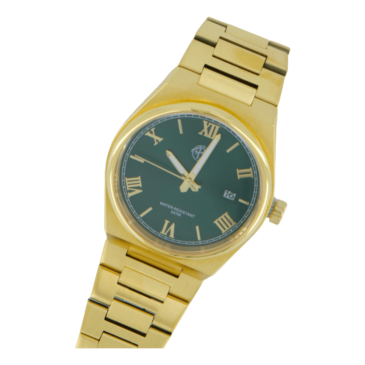 Elias Watch Green/fgold