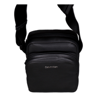 Ck Must Reporter S W/pckt Beh Ck Black Pebble