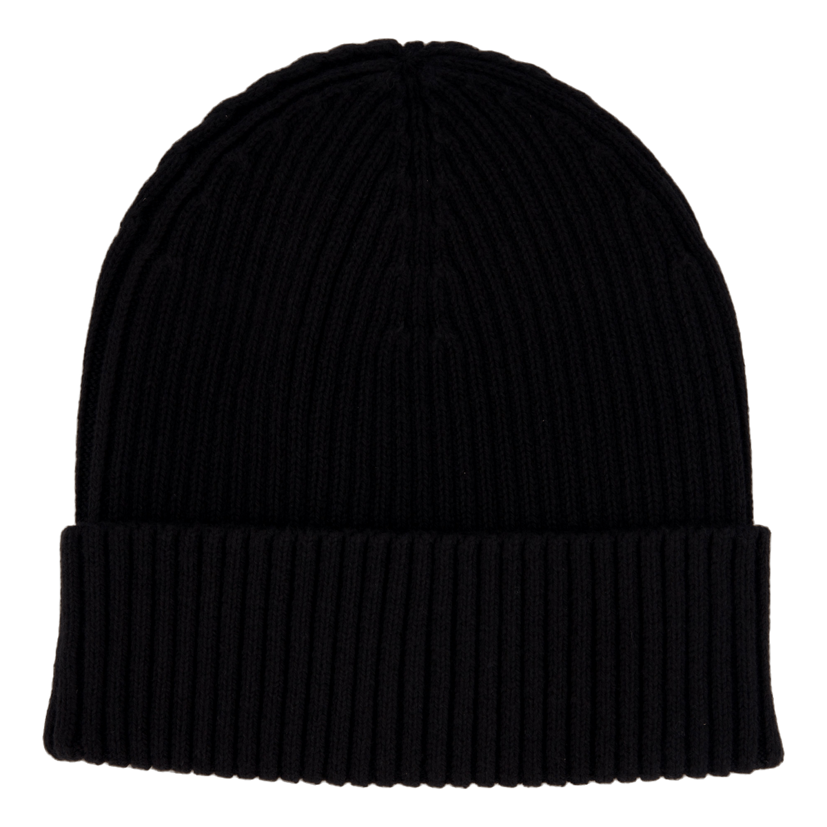 Classic Cotton Rib Beanie Beh Ck Black