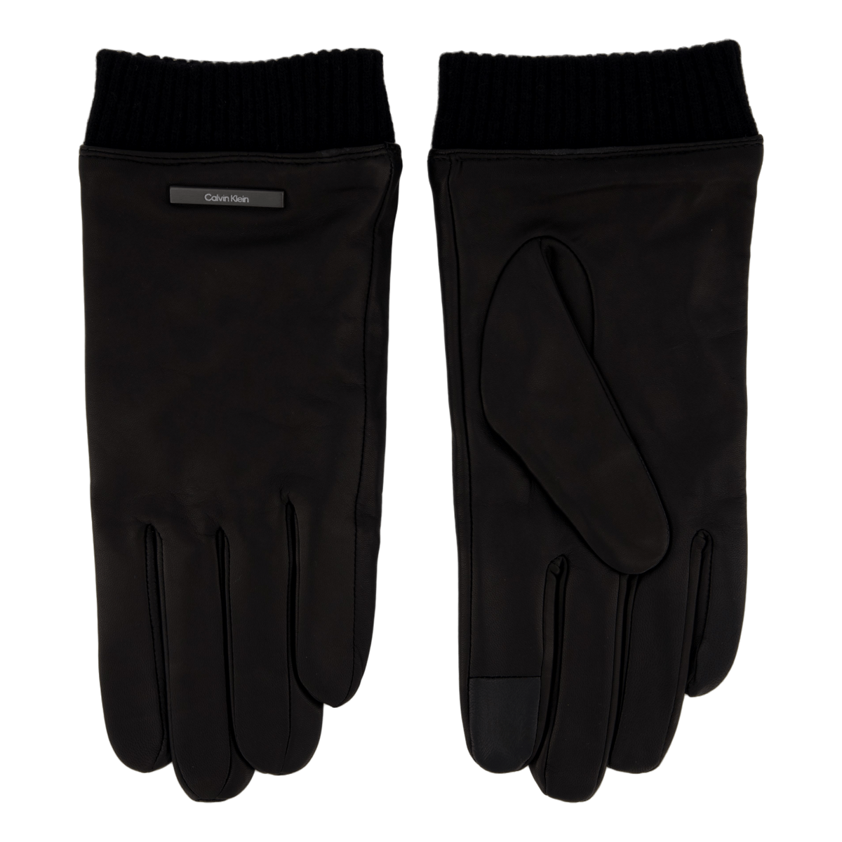 Leather Warm Lined Gloves Beh Ck Black