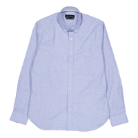 Oxford Stretch Plain L/s Light Blue