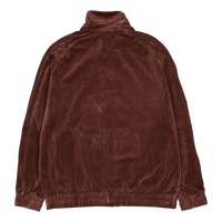 T7 Oversized Velour Track Jack Brown