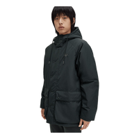 Padded Zip Through Jkt Q20 Night Green