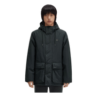 Padded Zip Through Jkt Q20 Night Green