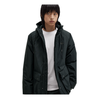 Padded Zip Through Jkt Q20 Night Green