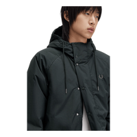 Padded Zip Through Jkt Q20 Night Green