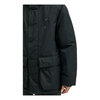 Padded Zip Through Jkt Q20 Night Green