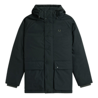 Padded Zip Through Jkt Q20 Night Green