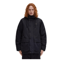 Padded Zip Through Jkt 102 Black