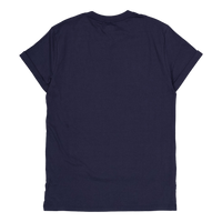 Roll-up Tee Navy Blue