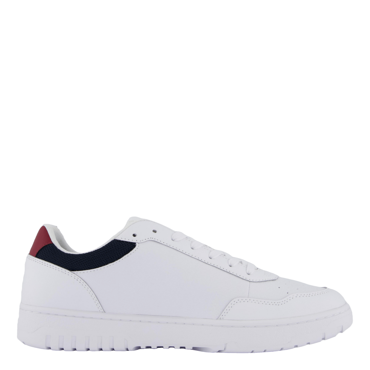 Mixed Texture Basketball Trainers