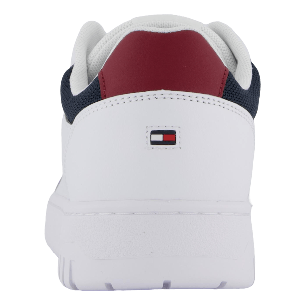 Mixed Texture Basketball Trainers