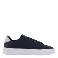 Contrast Heel Court Trainers