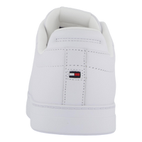 Icon Flag Embroidery Leather Court Trainers