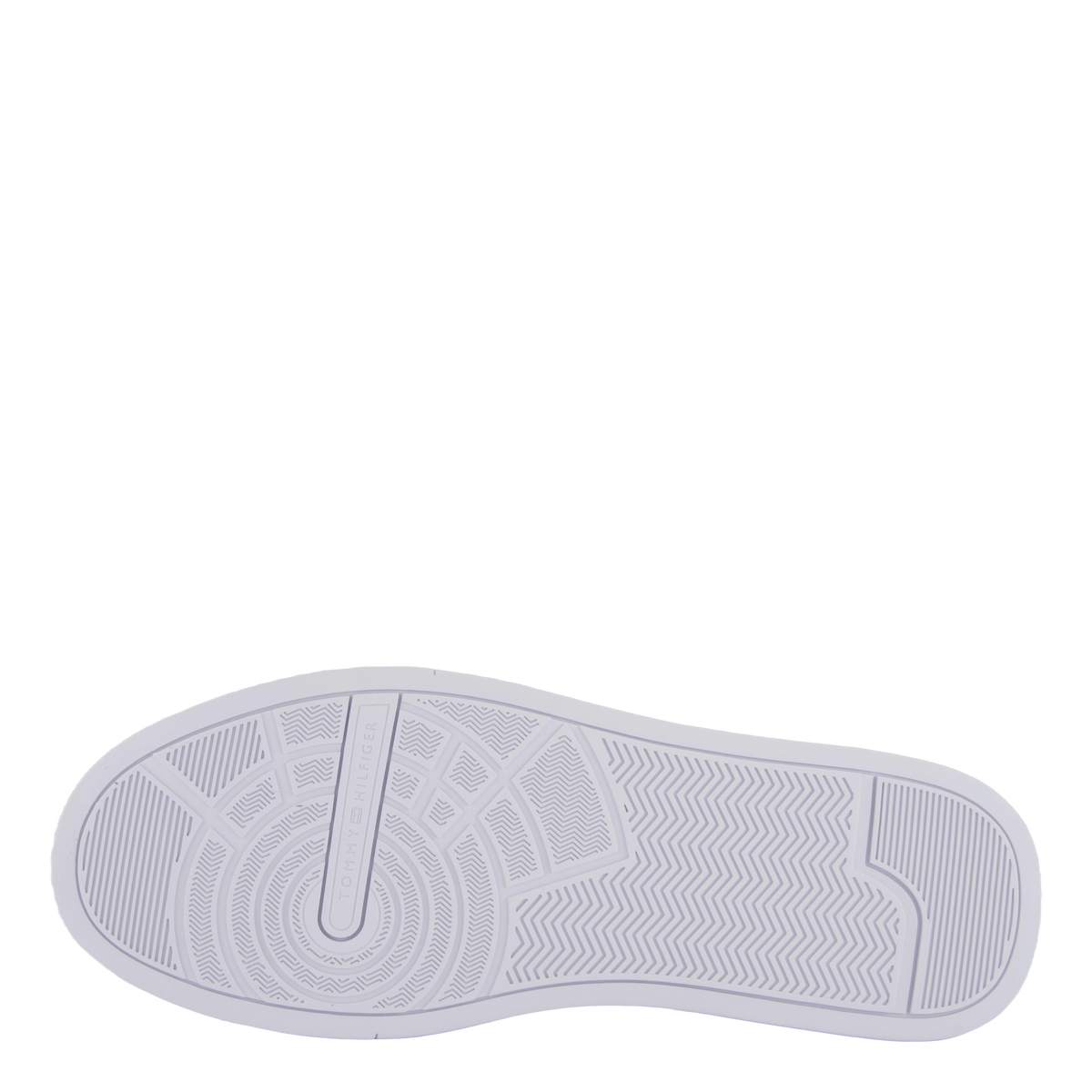 Contrast Heel Court Trainers