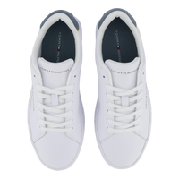 Contrast Heel Court Trainers
