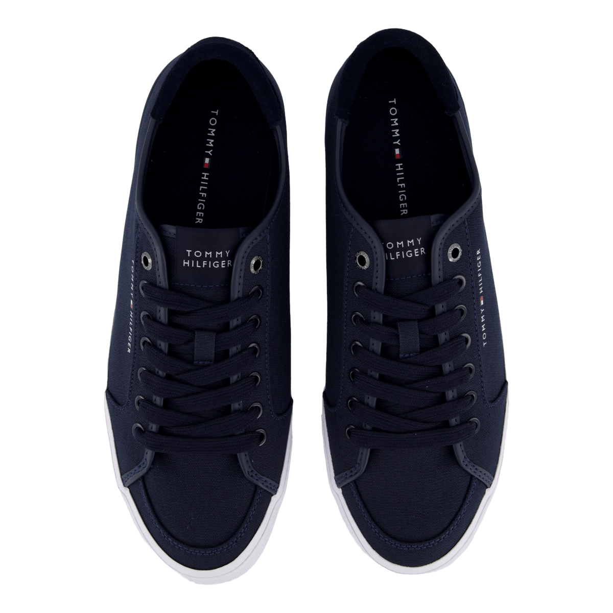 Tommy Hilfiger Texture Logo Patch Trainers