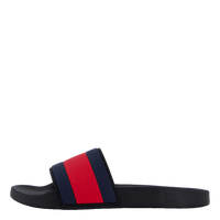 Rubber Th Flag Pool Slide Black