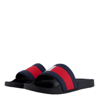 Rubber Th Flag Pool Slide Black