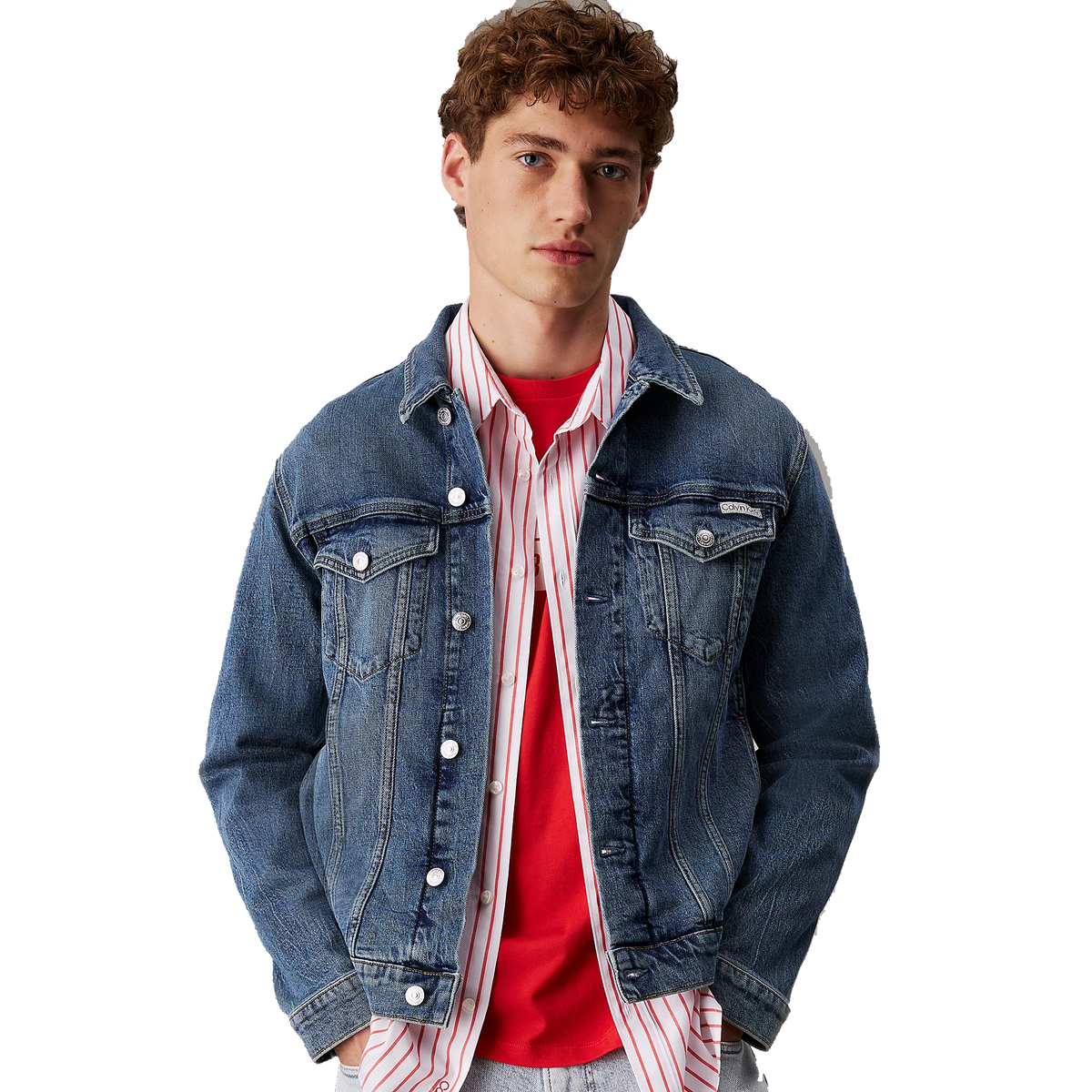 Slim Denim Jacket Denim