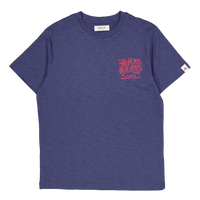 Backprint Tee Medium Blue
