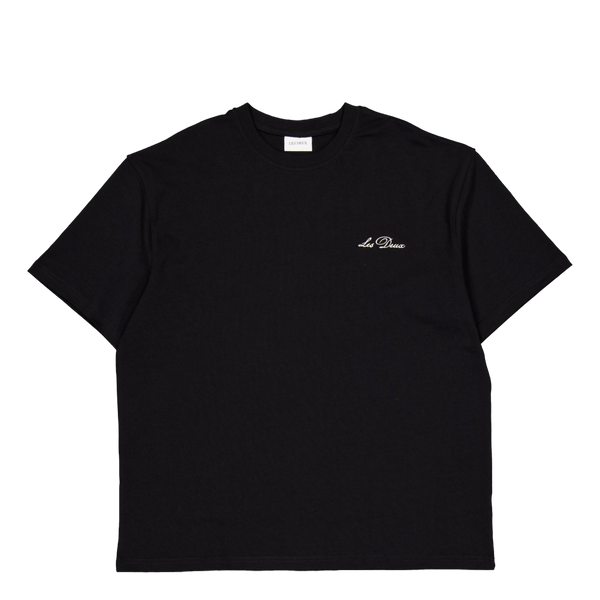 Crew T-shirt Black/white
