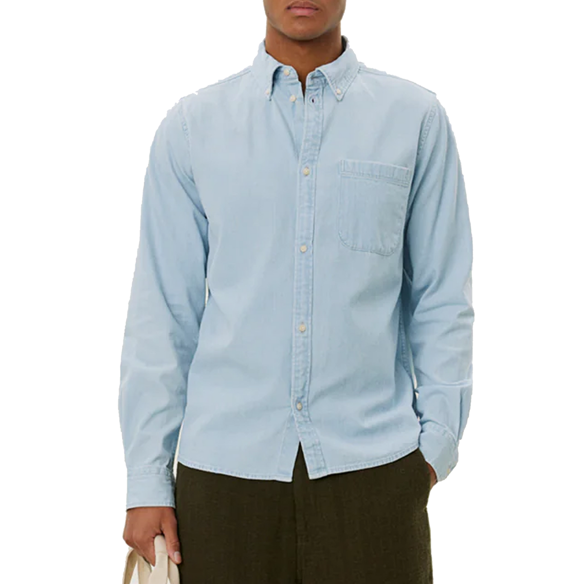 Kash Denim Shirt Light Blue Wash