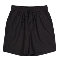 Otto Linen Shorts Black