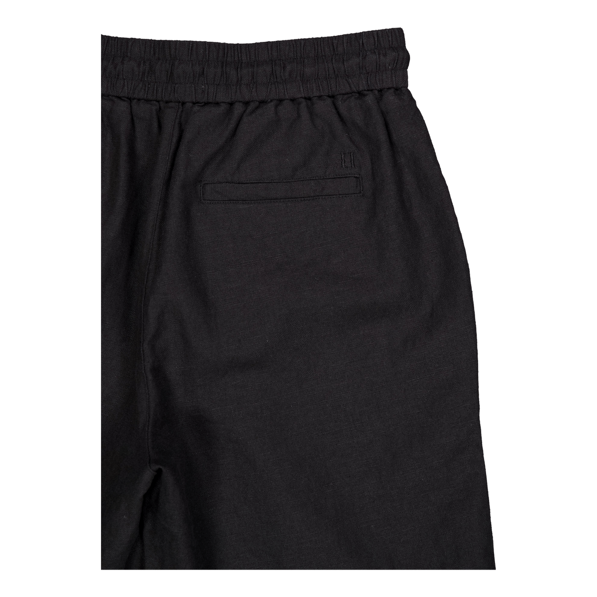 Otto Linen Shorts Black