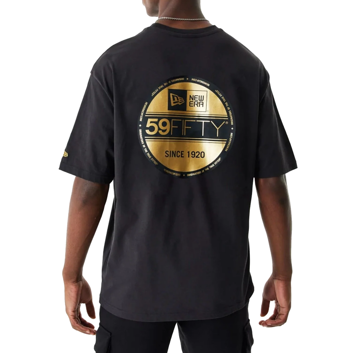 New Era Lifestyle 59FIFTY Black Oversized T-Shirt