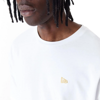 New Era Sticker White Oversized T-Shirt