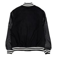 Ne Varsity Jacket Newera Blkwhi