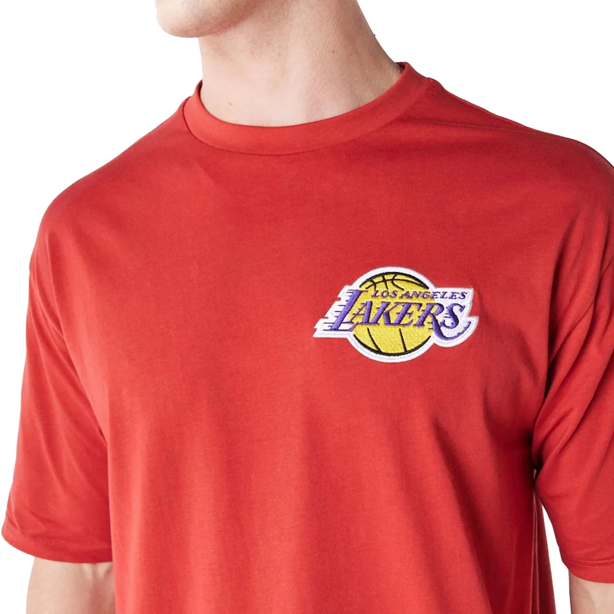 LA Lakers League Essential Red Oversized T-Shirt