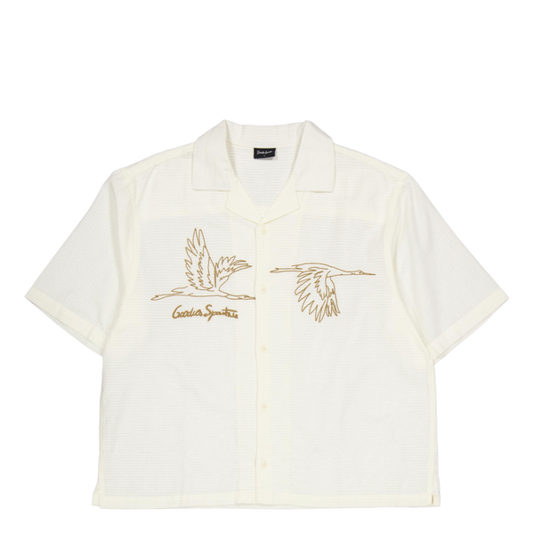 Goose Cotton Linen Lyocell Shirt Ecru