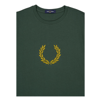 Textr Laurel Wreath Tee Court Green