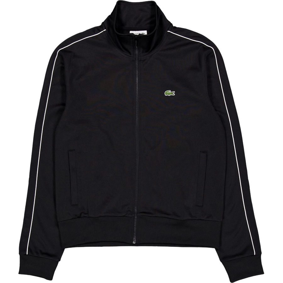 Paris Piqué Zip Front Track Ja Noir 031